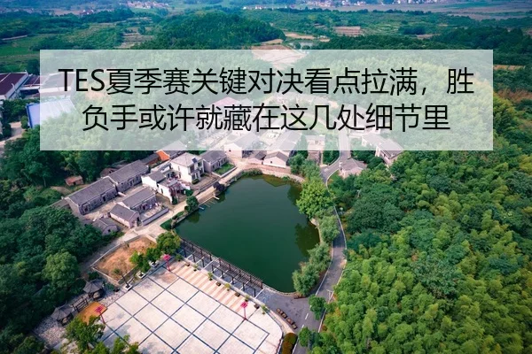 TES夏季赛关键对决看点拉满，胜负手或许就藏在这几处细节里